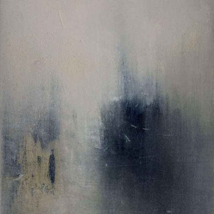 BOHEMIO, óleo sobre lienzo 82x54 cm