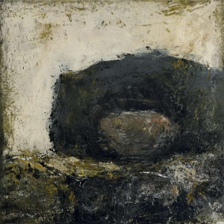 Bolsillo del tiempo, óleo sobre lienzo 40x40 cm
