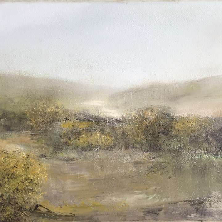 Camino del viento, óleo sobre lienzo 40x50 cm