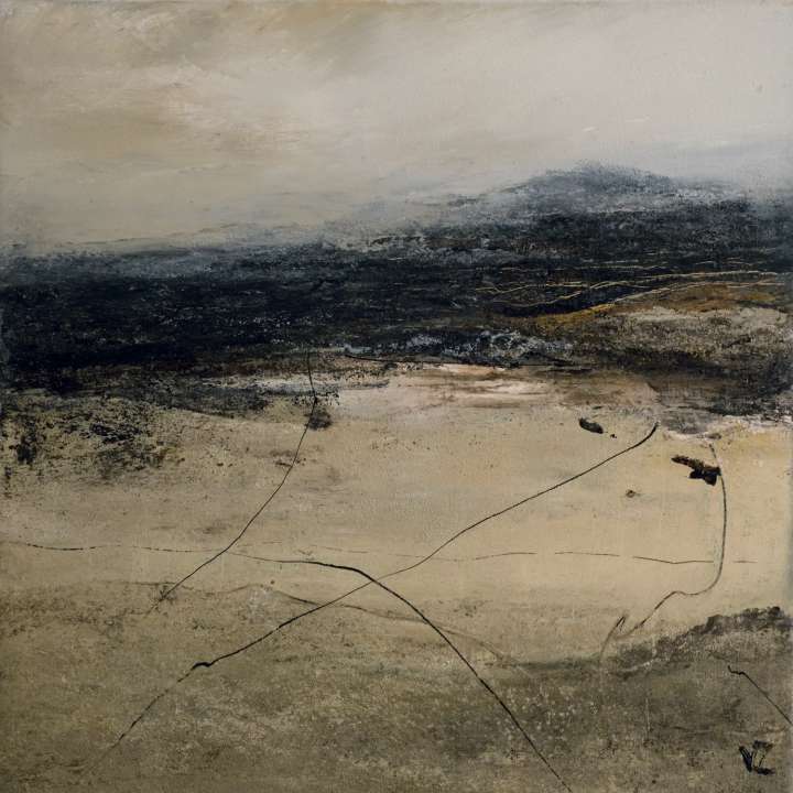 Errar, óleo sobre lienzo 50x50 cm