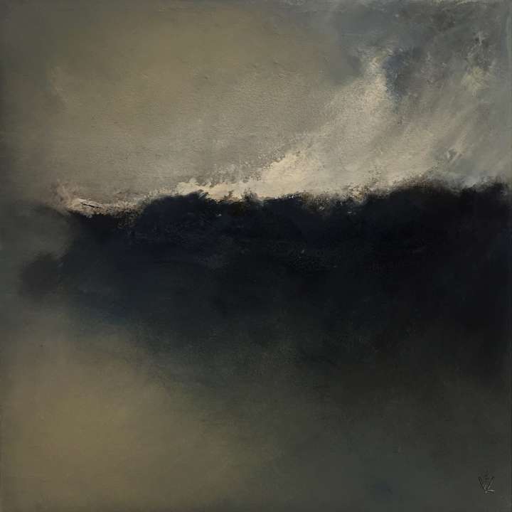 Salvaje y puro, óleo sobre lienzo 50x50 cm